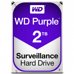 Жесткий диск Western Digital Purple WD20PURX 2TB 3.5" IntelliPower 64MB SATA-III DV для систем видеонаблюдения