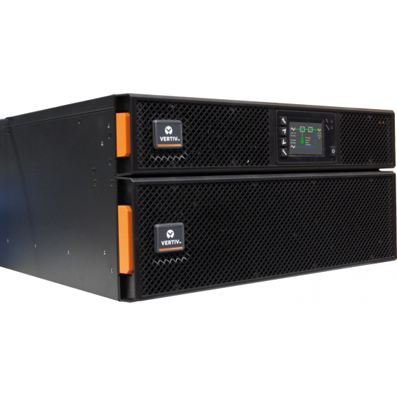 Vertiv Liebert GXT5 1ph UPS, 5kVA, input plug - hardwired, 5U, output – 230V, hardwired, output socket groups (6)C13 & (2)C19