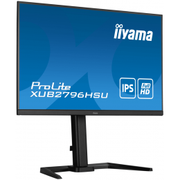 Монитор LCD 27'' 16:9 1920х1080(FHD) IPS, nonGLARE, 250cd/m2, H178°/V178°, 1000:1, 80M:1, 16,7 миллионов цветов, 1ms, VGA, HDMI, DP, USB-Hub, Height adj, Pivot, Tilt, Swivel, Speakers, Swivel, 3Y, Black