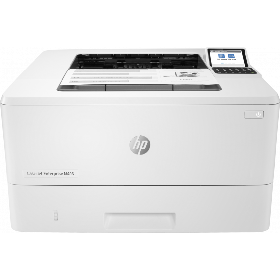 Принтер лазерный HP 3PZ15A LaserJet Enterprise M406dn (A4) 1200dpi, 38ppm (40 HP high speed), 1Gb, 800 Mhz, Duplex, USB+Ethernet, tray 100+250 page Duty cycle - 100 000