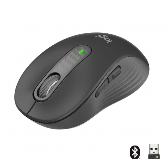 Мышь беспроводная Logitech Signature M650 Wireless Mouse - GRAPHITE - BT - N/A - EMEA - M650 (M/N: MR0091 / CU0021)