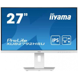 Монитор LCD 27'' 16:9 1920х1080(FHD) IPS, nonGLARE, 75 Гц, 250cd/m2, H178°/V178°, 1000:1, 80M:1, 16.7M, 4ms, VGA, HDMI, DP, white