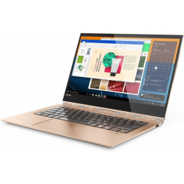 Ноутбук Lenovo Yoga 920-13IKB  13.9'' FHD(1920x1080) IPS GLARE/TOUCH/Intel Core i5-8250U 1.60GHz Quad/8GB/256GB SSD/GMA HD630/noDVD/WiFi/BT4.1/HD Web Camera/BLKB+FPR+USB-C/4cell/15.0h/1.37kg/W10/1Y/BRONZE