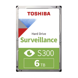 Жесткий диск TOSHIBA HDWT360UZSVA/HDETV13ZSA51F S300 Pro Surveillance 6ТБ 3