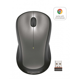 Мышь беспроводная Logitech M310 Silver (серебристая