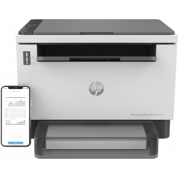 МФУ HP 2R3F0A LaserJet Tank MFP 2602dn Printer (A4) , Printer/Scanner/Copier, 600 dpi, 22 ppm, 64 MB, 500 MHz, 250 pages tray, USB+Ethernet, Duty 25K pages