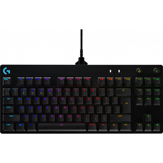 Клавиатура игровая Logitech G PRO Mechanical Gaming Keyboard - N/A - RUS - USB - N/A - INTNL (M/N: YU0039)