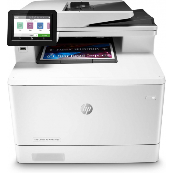 МФУ HP W1A80A Color LaserJet Pro MFP M479fdw Prntr (A4) , Printer/Scanner/Copier/Fax/ADF, 600 dpi, 27 ppm, 512 MB, 1200MHz, 50+250 pages tray, Pint+Scan Duplex, USB+Ethernet+WiFi, Duty 50000 pages