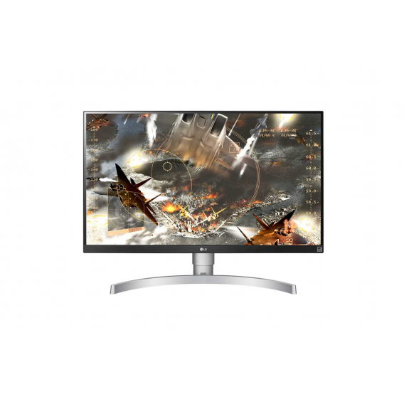 Монитор LCD 27'' [16:9] 3840x2160(UHD 4K) IPS, nonGLARE, 350cd/m2, H178°/V178°, 1000:1, 1.07B, 5ms, 2xHDMI, DP, Height adj, Tilt, 2Y, Silver