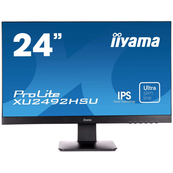 Монитор LCD 23.8'' [16:9] 1920х1080 IPS, nonGLARE, 250cd/m2, H178°/V178°, 1000:1, 5М:1, 16.7M Color, 5ms, VGA, HDMI, DP, USB-Hub, Tilt, Speakers, 3Y, Black