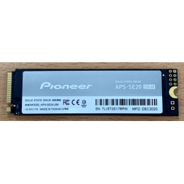 Твердотельный накопитель SSD Pioneer 256GB M.2 2280 PCIe (Dramless)