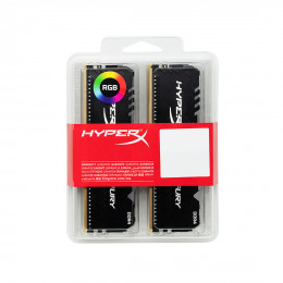 Комплект модулей памяти Kingston HyperX Fury RGB HX432C16FB3AK4/32 DDR4 32G (4x8G) 3200MHz