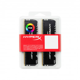 Комплект модулей памяти Kingston HyperX Fury RGB HX432C16FB3AK2/32 DDR4 32G (2x16G) 3200MHz