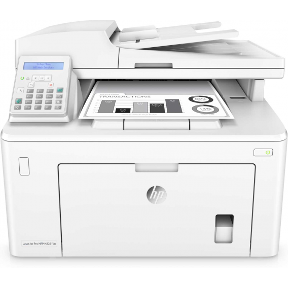 МФУ HP G3Q79A LaserJet Pro MFP M227fdn (A4) Printer/Scanner/Copier/ADF/Fax, 1200 dpi, 28 ppm, 256 MB, 800 MHz, 250 pages tray, Print Duplex, USB+Ethernet, Duty cycle-30000 pages