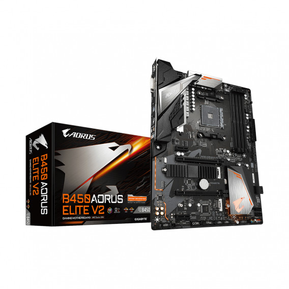 Материнская плата Gigabyte B450 AORUS ELITE V2