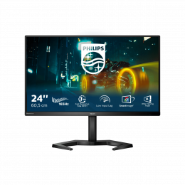 Монитор LCD 23.8'' 16:9 1920х1080(FHD) VA, nonGLARE, 165 Hz, 350 cd/m2, H178°/V178°, 3500:1, 50М:1, 16.7M, 1ms, 2xHDMI, DP, Height adj, Pivot, Tilt, Swivel, Speakers, 3Y, Black