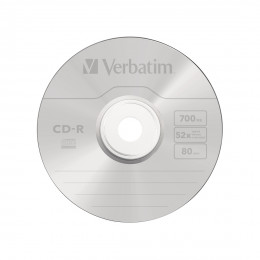 Диск CD-R Verbatim (43343) 700MB 50штук Незаписанный