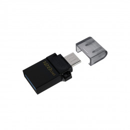 USB-накопитель Kingston DTDUO3G2/128GB 128GB Чёрный