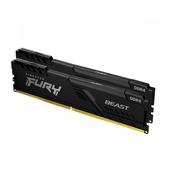 Комплект модулей памяти Kingston FURY Beast KF426C16BBK2/16 DDR4 16GB (Kit 2x8GB) 2666MHz