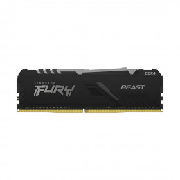 Комплект модулей памяти Kingston FURY Beast RGB KF430C15BBAK2/16 DDR4 16GB (Kit 2x8GB) 3000MHz