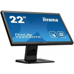 Монитор LCD 21.5'' [16:9] 1920х1080(FHD) TN, nonGLARE, TOUCH, 250cd/m2, H170°/V160°, 1000:1, 12М:1, 16.7M, 2ms, VGA, DVI, HDMI, USB-Hub, Tilt, Speakers, 3Y, Black