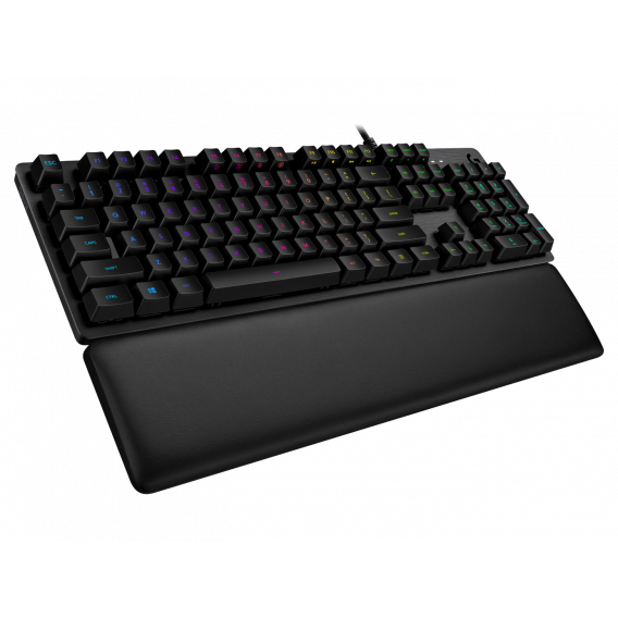 Клавиатура игровая Logitech G513 CARBON LIGHTSYNC RGB Mechanical Gaming Keyboard, GX Brown-CARBON-RUS-USB-N/A-INTNL-TACTILE (арт. 920-009329, M/N: Y-U0034)