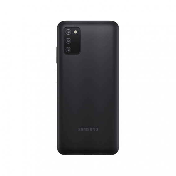 Samsung Galaxy A03s Black, 6.5'' 1600 x 720, 4x2.3ГГц + 4x1.8ГГц, 8 Core, 3GB RAM, 32GB, 1 ТБ, 13 МП+2 МП+2 МП/5Mpix, 2 Sim, 2G, 3G, LTE, BT v5.0, Wi-Fi, A-GPS, GALILEO, BEIDOU, GLONASS, GPS, Type-C, 5000mAh, Android 11, 196 г, 164,2 ммx75,9 ммx9,1 мм