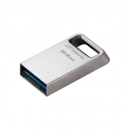 USB-накопитель Kingston DTMC3G2/64GB 64GB Серебристый