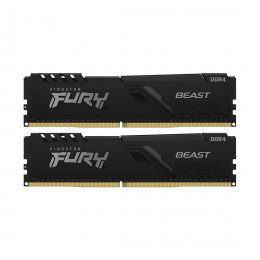 Комплект модулей памяти Kingston FURY Beast KF436C18BBK2/32 DDR4 32GB (Kit 2x16GB) 3600MHz