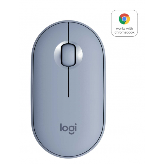 Мышь беспроводная Logitech Pebble M350 Blue Grey (M/N: MR0075 / C-U0010)