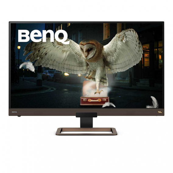 Монитор LCD 32'' 16:9 3840x2160(UHD 4K) IPS, 60 Гц, 350cd/m2, H178°/V178°, 1000:1, 20M:1, 1.07B, 5ms, VGA, 2xHDMI, DP, Swivel, Speakers, Черный, Коричневый