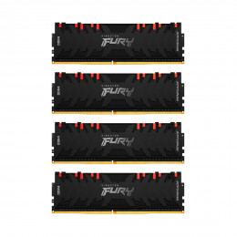 Комплект модулей памяти Kingston FURY Renegade RGB KF436C18RBAK4/128 DDR4 128GB (Kit 4x32GB) 3600