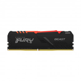 Модуль памяти Kingston FURY Beast Black RGB KF432C16BBA/16 DDR4 16GB 3200MHz