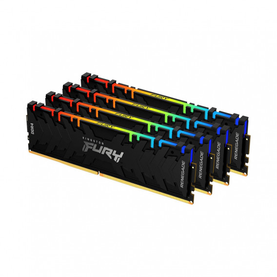 Комплект модулей памяти Kingston FURY Renegade RGB KF432C16RBAK4/128 DDR4 128GB (Kit 4x32GB) 3200MHz