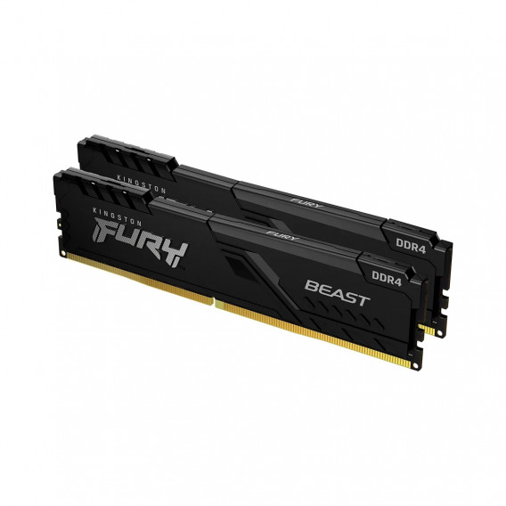 Комплект модулей памяти Kingston FURY Beast Black KF426C16BBK2/64 DDR4 64GB (Kit 2x32GB) 2666MHz