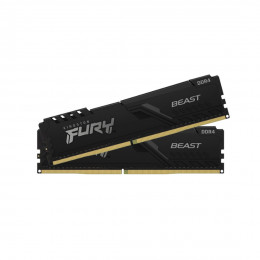 Комплект модулей памяти Kingston FURY Beast Black KF426C16BBK2/64 DDR4 64GB (Kit 2x32GB) 2666MHz