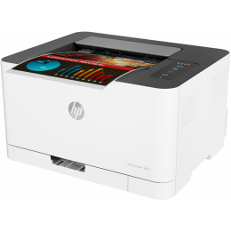 Принтер лазерный цветной HP 4ZB95A Color Laser 150nw Printer (A4) 600 dpi, 18 (black)/4 (colour) ppm, 64MB/400Mhz, tray 150 pages, USB 2.0+Wi-Fi+Ethernet, duty cycle 20 000 pages