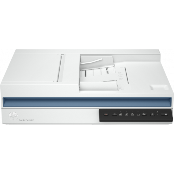 Сканер HP 20G05A ScanJet Pro 2600 f1 (A4) 1200x12000 dpi, 48 bit, ADF (60 pages), 25 ppm, USB 2.0, Duty cycle 1500 pages