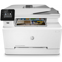 МФУ HP 7KW74A Color LaserJet Pro MFP M283fdn Prntr (A4) Printer/Scanner/Copier/Fax/ADF, 600 dpi, 21 ppm, 800 MHz, 256 MB DDR, 256 MB Flash, tray 250 pages, USB+Ethernet, Duty cycle 40000 pages