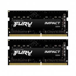 Комплект модулей памяти Kingston Fury Impact KF432S20IBK2/16 DDR4 16GB (Kit 2x8GB) 3200MHz