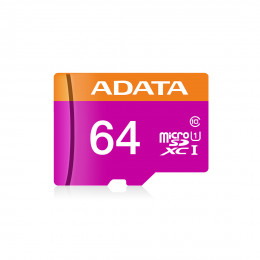 Карта памяти ADATA AUSDX64GUICL10A1-RA1 UHS-I CLASS10 A1 64GB