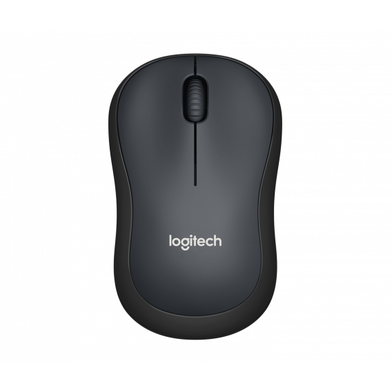 Мышь беспроводная Logitech M221 SILENT - CHARCOAL (GLOSSY BAND) (M/N: MR0085 / C-U0010)