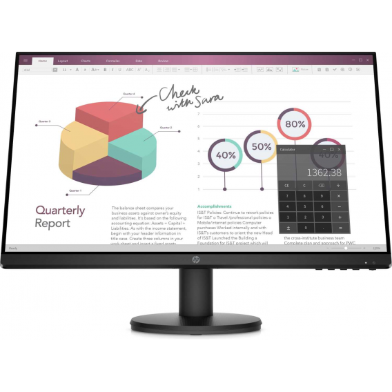 HP Monitor P24v G4 23,8" IPS 1920 x 1080 /5ms/VGA/ HDMI/ 3 Year