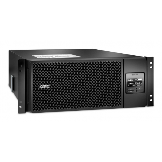 Источник бесперебойного питания APC Smart-UPS SRT, On-Line, 6000VA / 6000W, Rack/Tower, IEC, LCD, Serial+USB, SmartSlot, подкл. доп. батарей