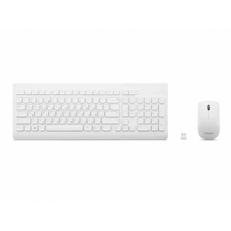 Клавиатура и мышь Lenovo 510 Wireless Combo Keyboard & Mouse White