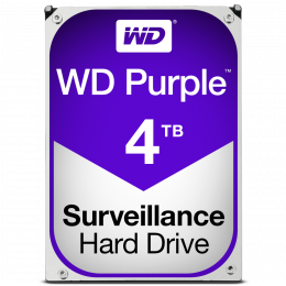 Жесткий диск Western Digital Purple WD40PURX 4TB 3.5" IntelliPower 64MB SATA-III DV для систем видеонаблюдения