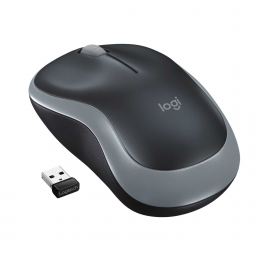 Мышь беспроводная Logitech M185 Swift Grey (серая