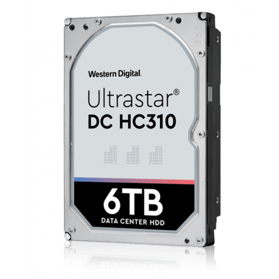 Жесткий диск Western Digital Ultrastar DC HC310 HUS726T6TALE6L4 (0B36039) 6ТБ 3.5" 7200RPM 256MB SATA 512E