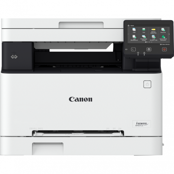 МФУ Canon i-SENSYS MF651CW (A4,Printer/Scanner/Copier, 1200 dpi, Color, 18 ppm, 1 Gb,  800 Mhz DualCore, tray 251 pages, LCD Color (12,7 см), USB 2.0, RJ-45, WIFI cart. 067 стартовые тонера в комплекте)