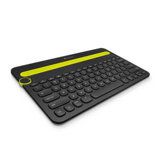 Клавиатура беспроводная Logitech K480 (BLACK, Multi-Device, Bluetooth, 2 батарейки типа AAА) (M/N: Y-R0049)